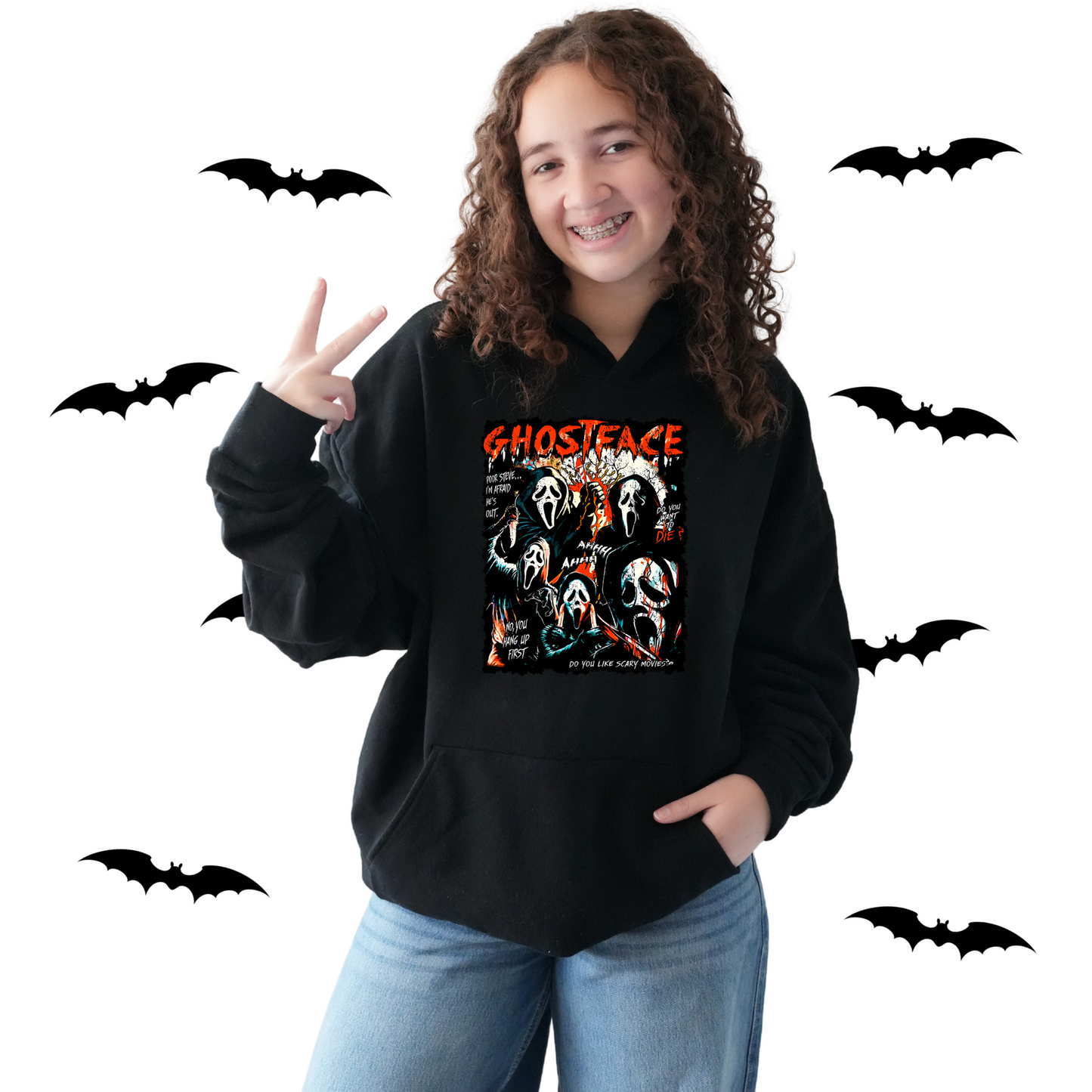 Ghost face Hoodie