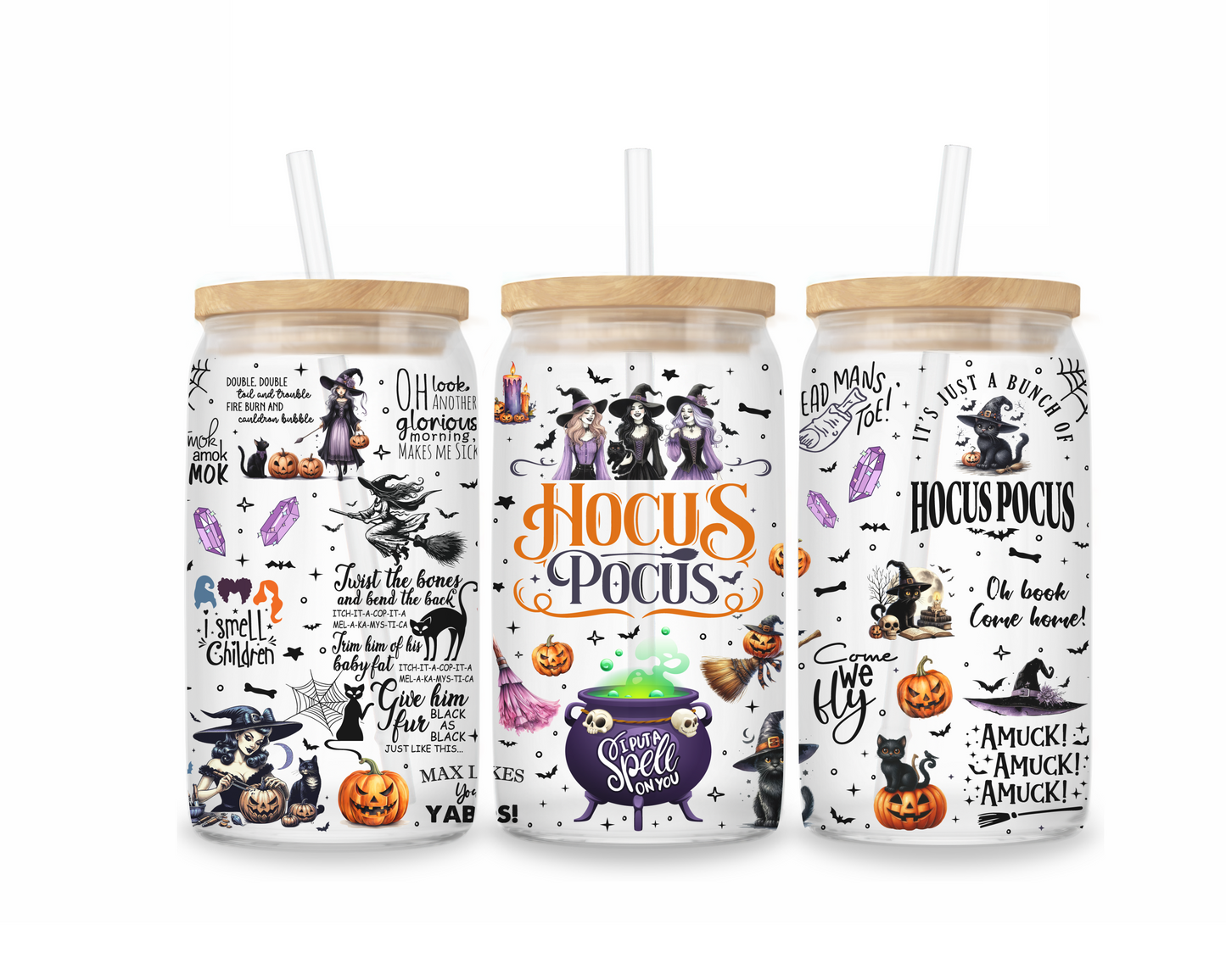 Hocus Pocus w/ Purple Lid