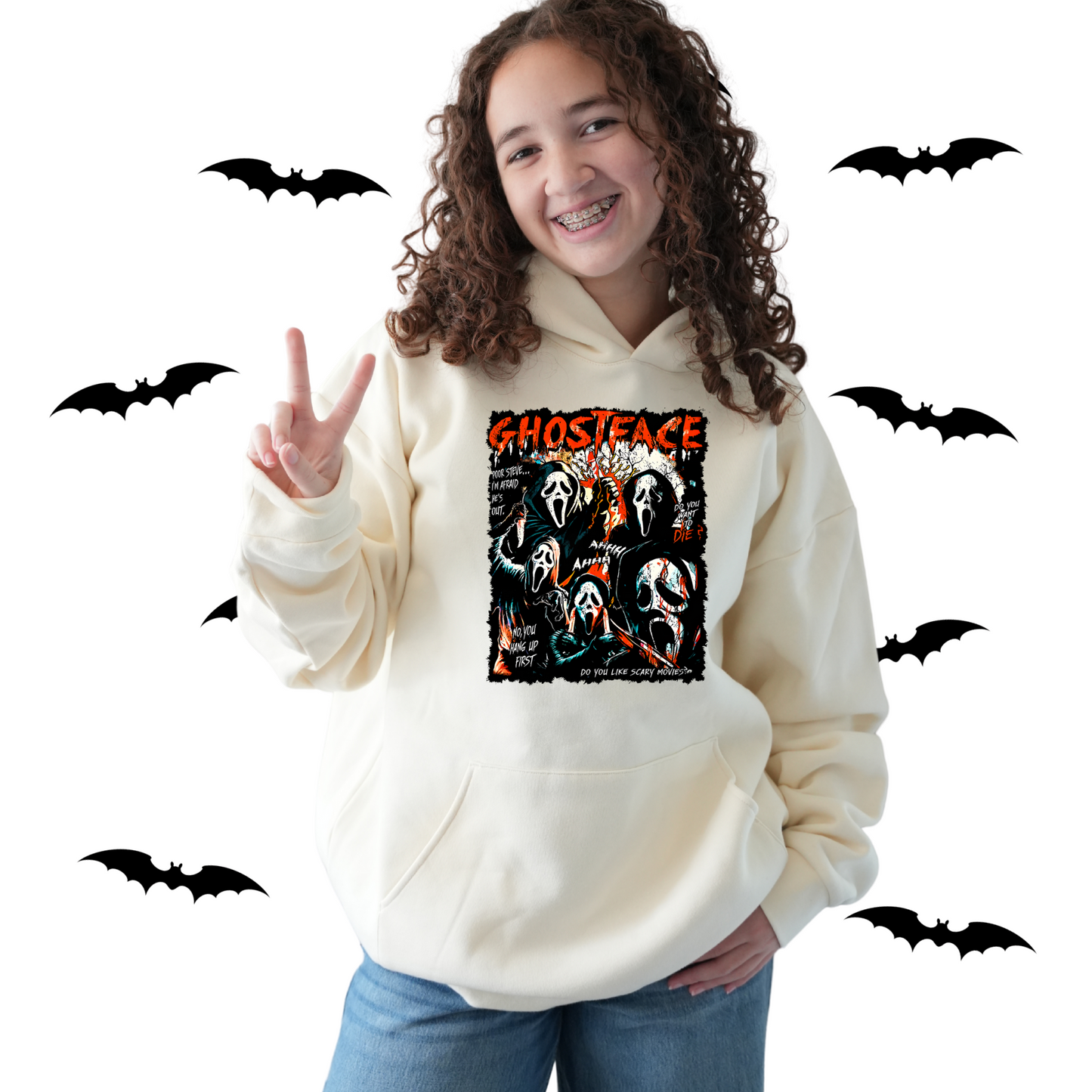 Ghost face Hoodie