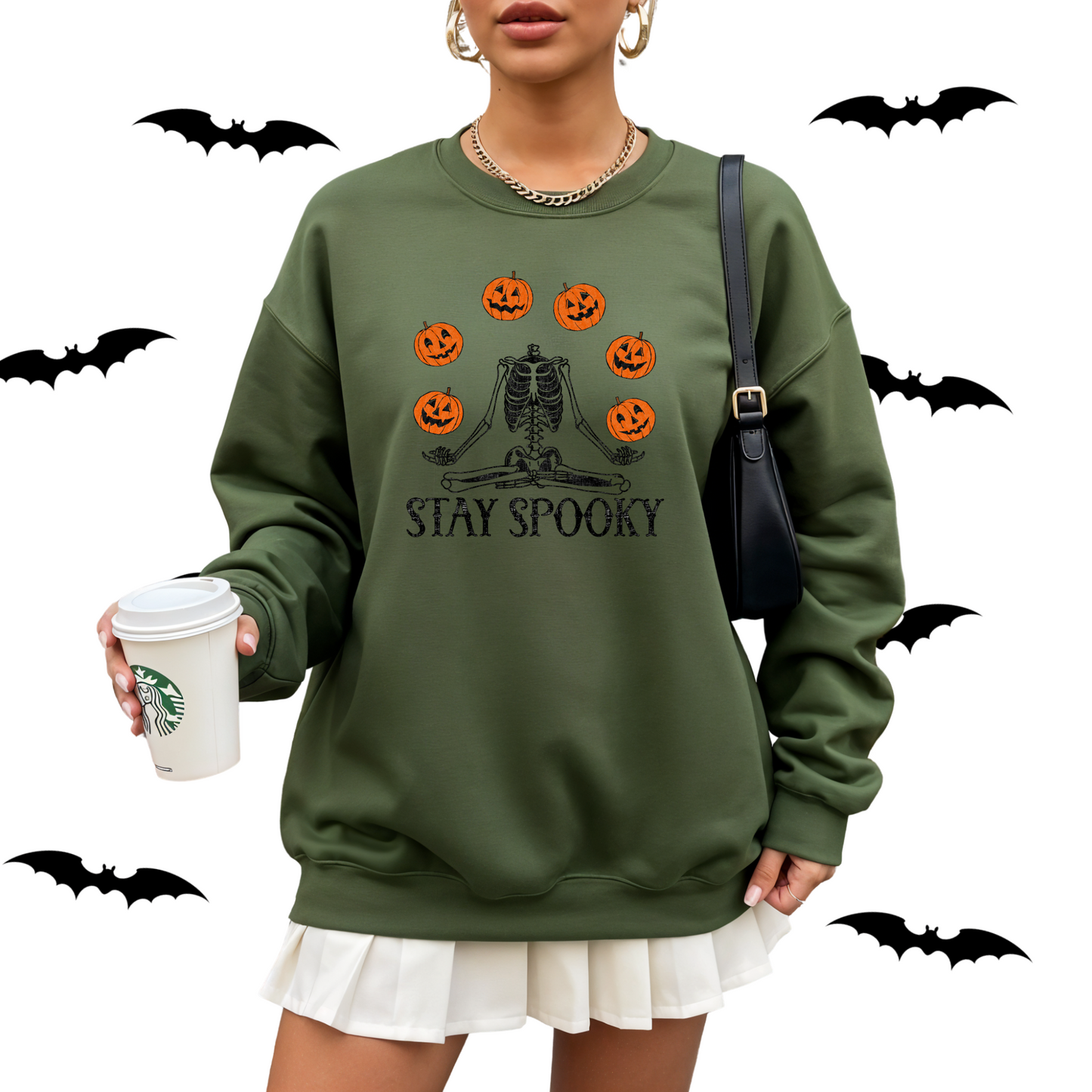 STAY SPOOKY Crewneck