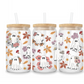 Cute Ghost With Boho Floral