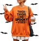 Thick Thighs and Spooky Vibes Crewneck