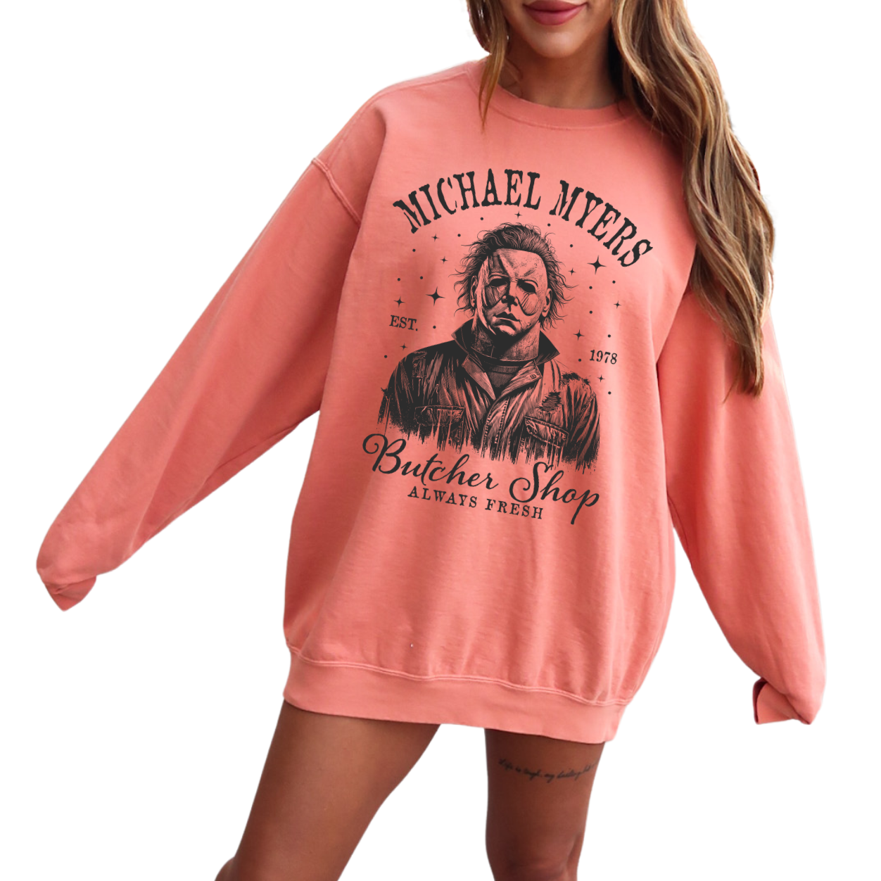 Butcher Shop EST. 1978 Michael Myers Crewneck