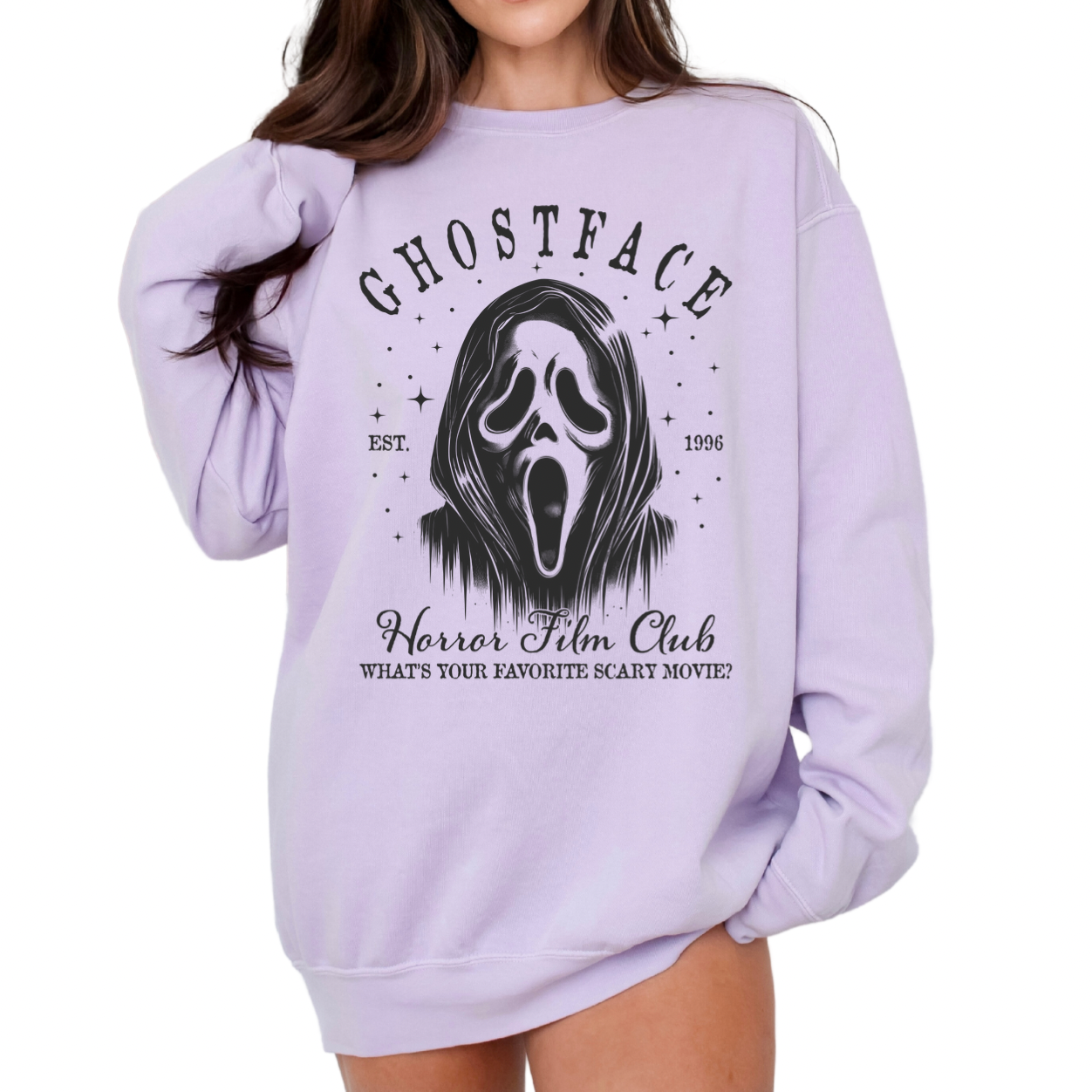 Horror Film Club Ghostface EST. 1996 Crewneck