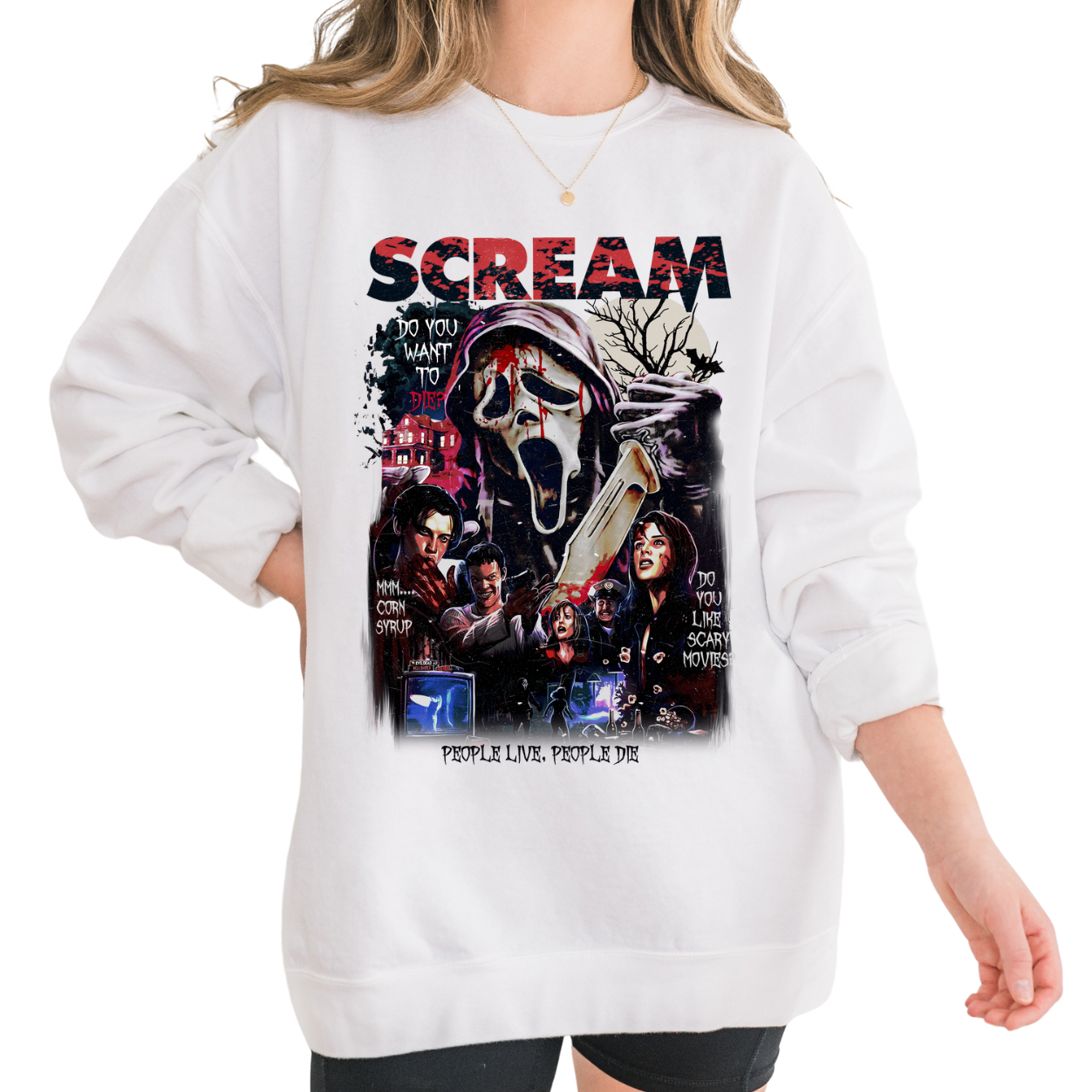 Vintage Scream Crewneck