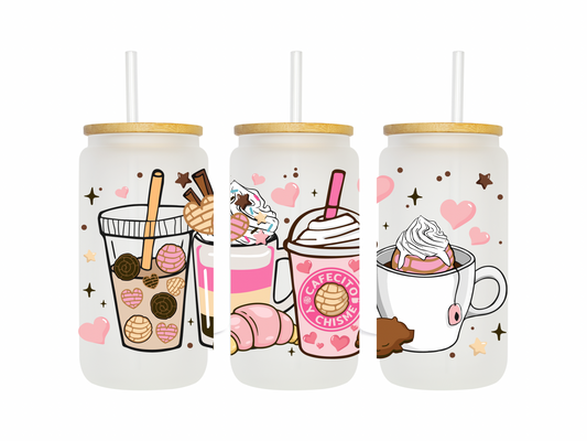 Stitch 16oz Libby Can Frosted Cup